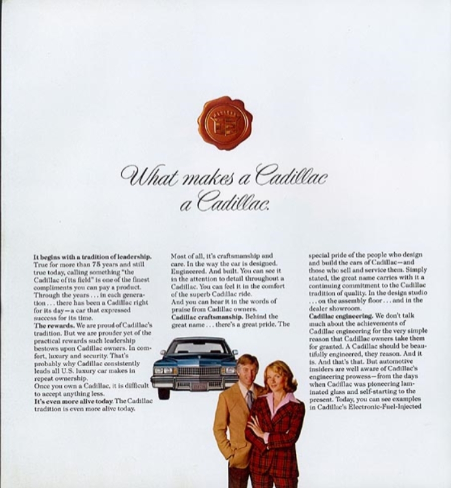 1978 Cadillac Full-Line Brochure Page 20